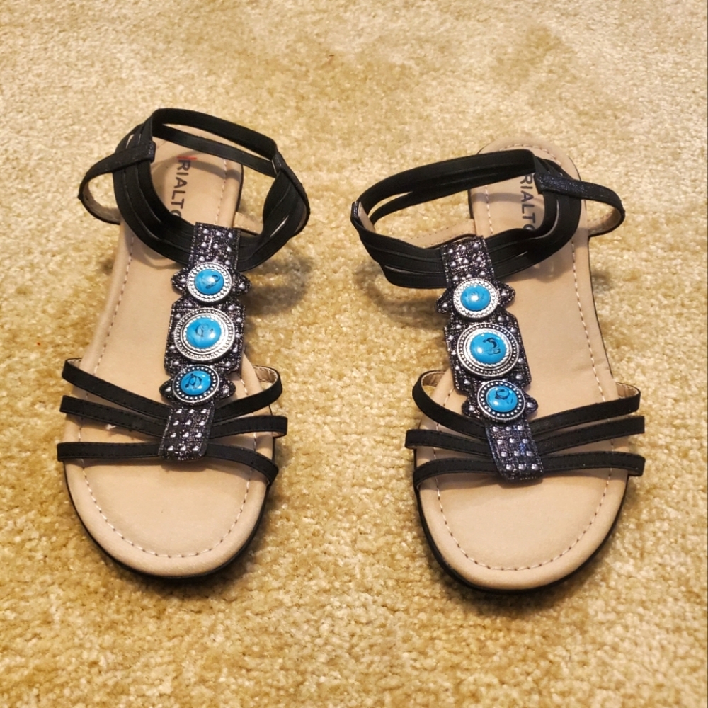Rialto Sandals, Size 6